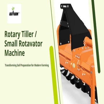 Rotary Tiller Small Rotavator Machine.pptx