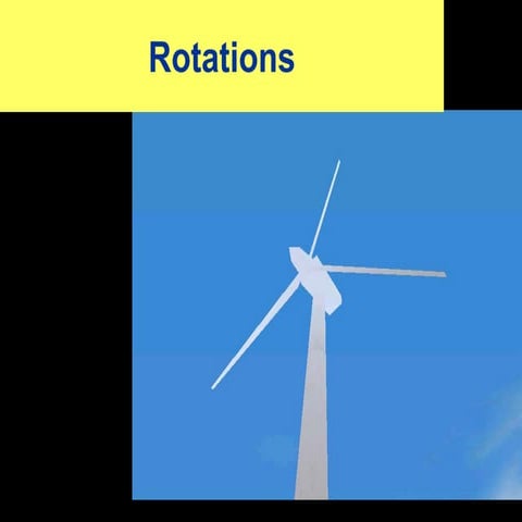 Geometric Transformation: Rotation