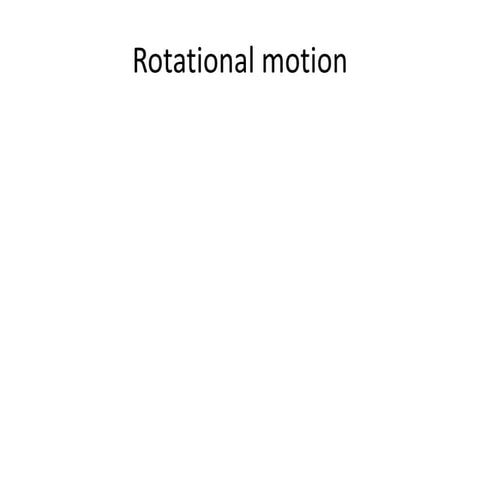 Rotational motion pt2