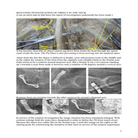 Rotation investigation