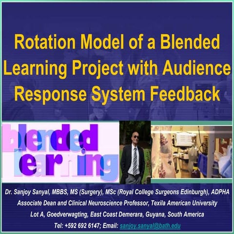 Rotation Model Blended Learning Project-ARS Feedback IEC Orlando Jan2016 - Sa...