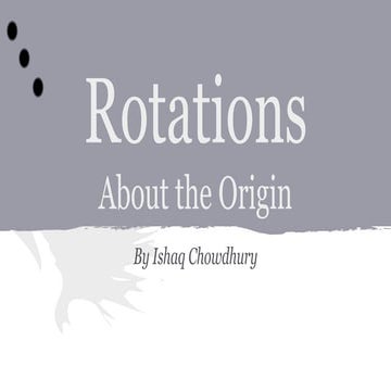 Rotations