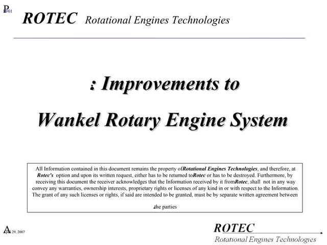 Rotec engine technology