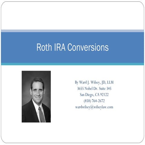 Roth Ira Conversions