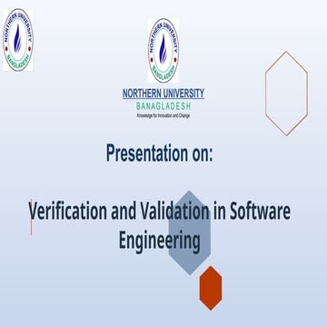 Comprehensive Guide to Verification and Validation in Software ...