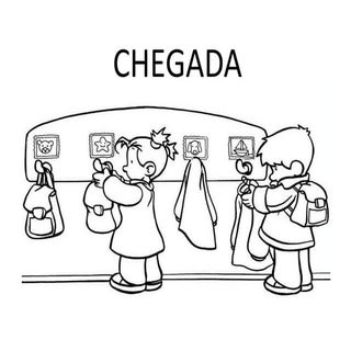 Rotina pré escola para imprimir