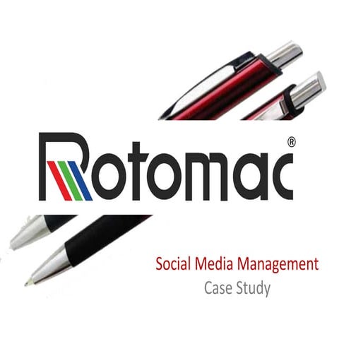 Rotomac Case Study