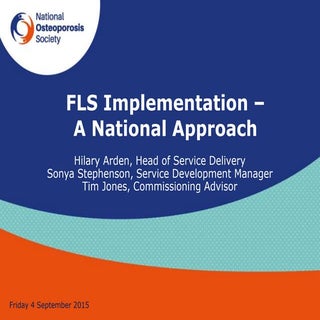 FLS Implementation – A National Ap...