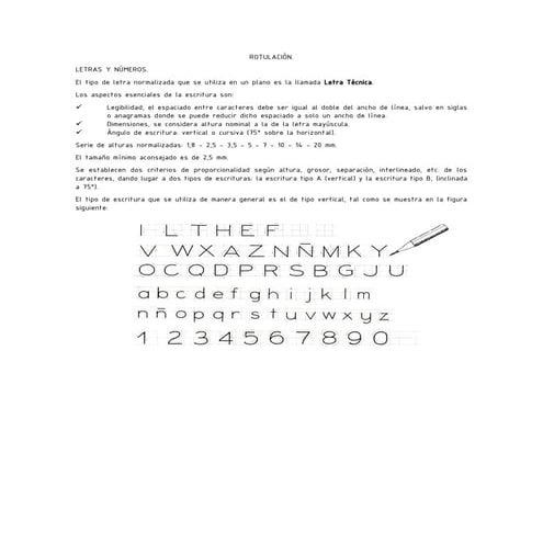 Rotulación | PDF
