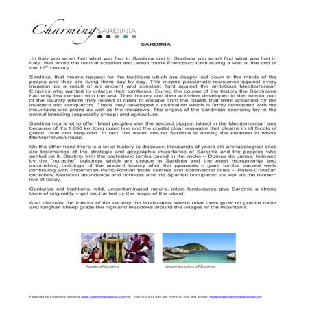 Rough guide to Sardinia: Olbia - Costa Smeralda - Badesi [Travel Guide]