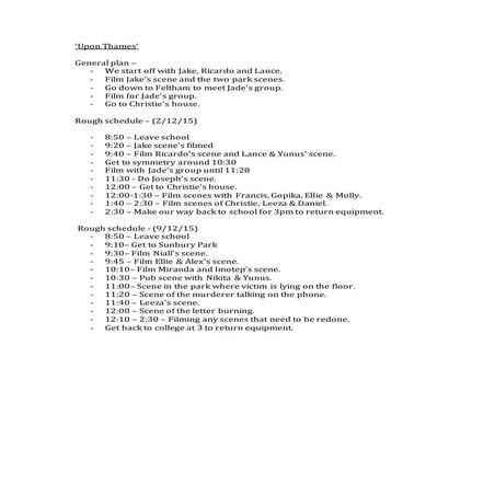 Rough sched   final version 