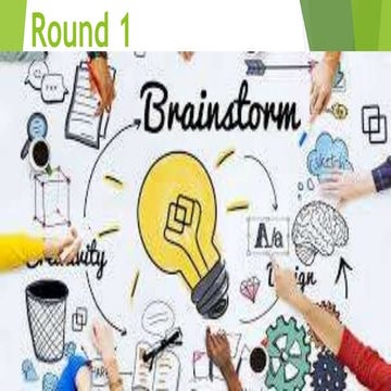 Electrical Brainstorming Round 1 