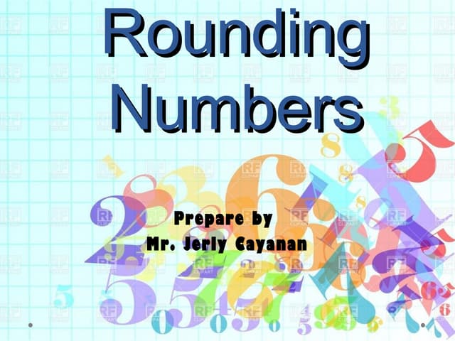 Rounding