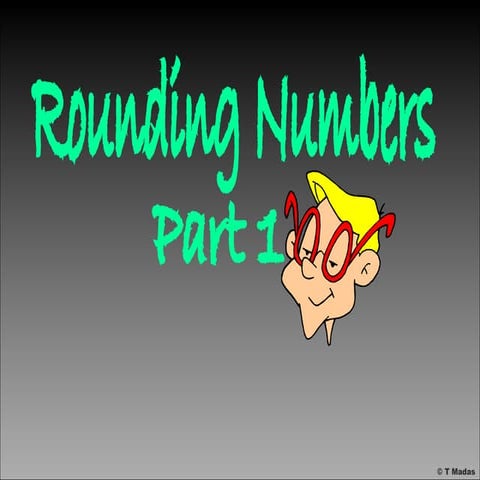Rounding Decimal Numbers | PPTX