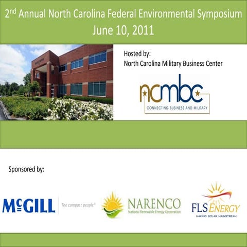 2011 Environmental Symposium- Roundtable 1
