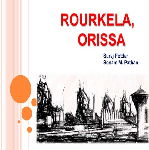 Rourkela architecture case study town planning