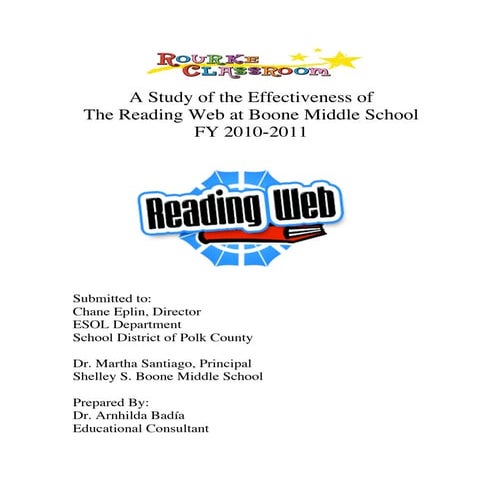 Rourke eread and report | PDF