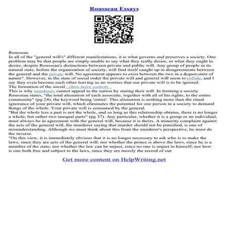 150 word response for EACH post POST ONEThe general will is .docx