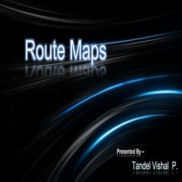 Route maps
