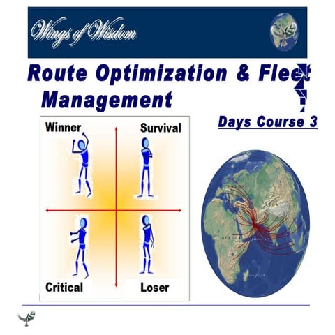 Route Optimization in Air Transport