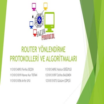 Router yönlendi̇rme protokolleri̇ ve algori̇tmalari(9.grup)