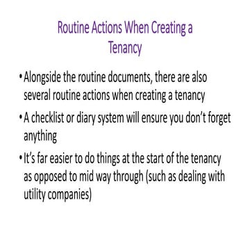 Routine maintenance | POTX