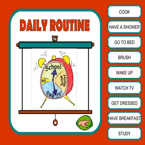 Routine material para 6º ano | PPT
