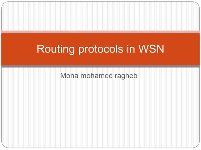 Routing