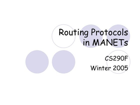 Zone Routing Protocol (ZRP) in Adhoc Network.ppt