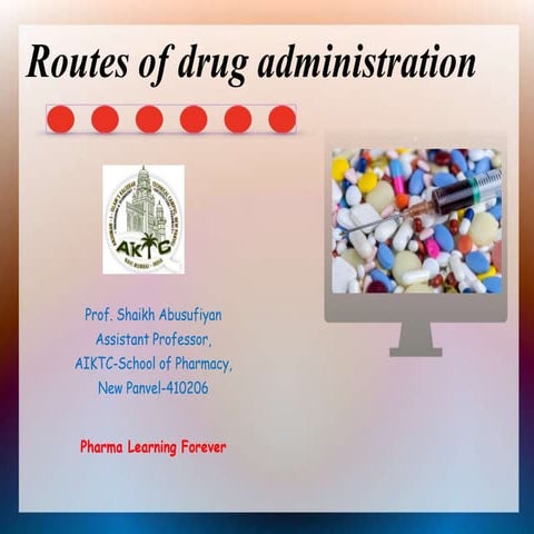Routs of drug administration.pptx
