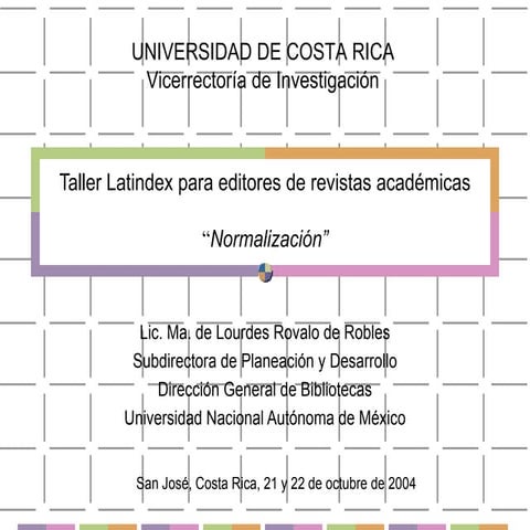 Normalización-Rovalo de Robles