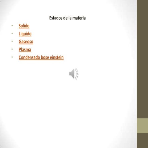 Rovidio leon estados de la materia