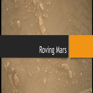 Roving Mars 2019