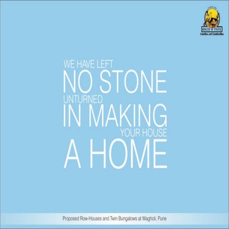 Pre-launch offer of Kolte-Patil Developers' 20 acre Project of  Row Houses an...