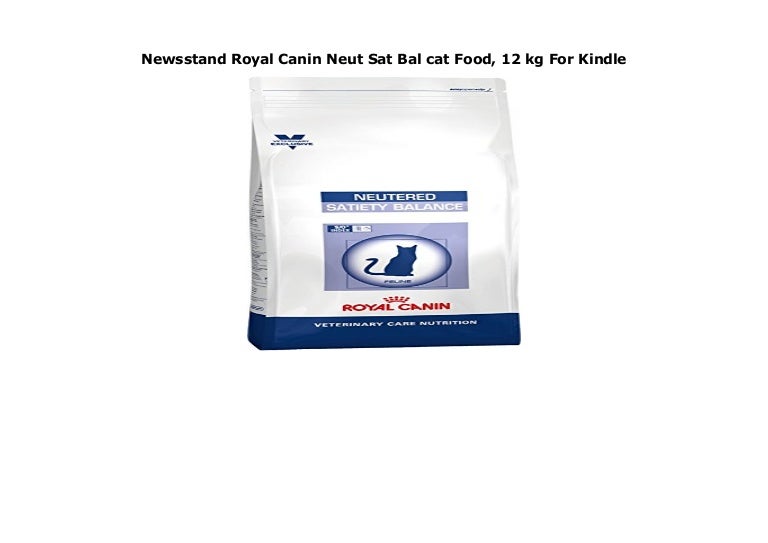 royal canin neutered satiety balance 12 kg
