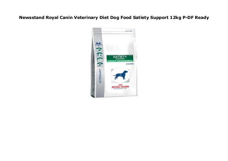 satiety support dog food