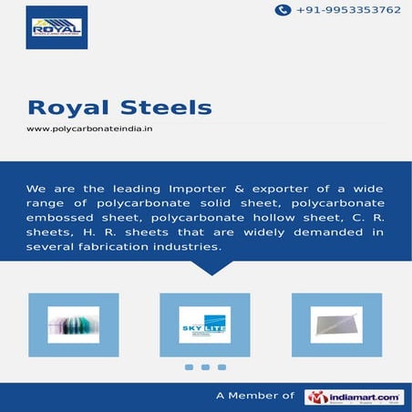 Royal steels