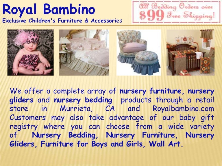 exclusive baby furniture