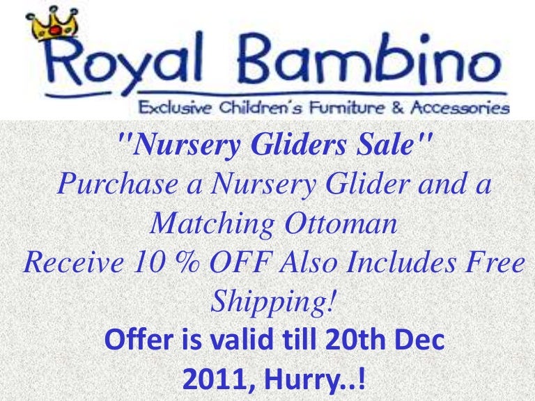 nursery gliders for sale