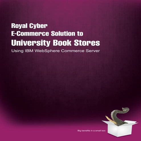 E-Commerce Solution to University Book Stores