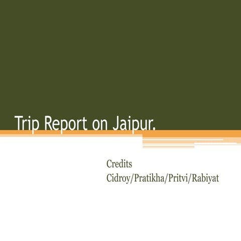 Royal Jaipur Rajasthan India (Trip Report)