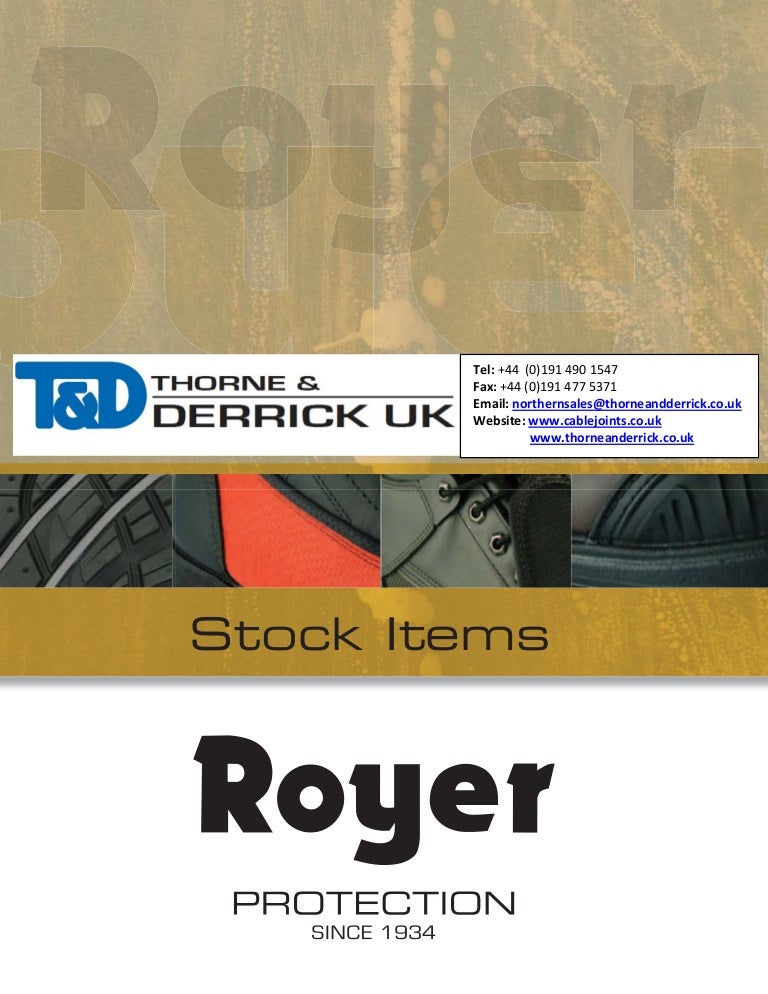 royer safety boots
