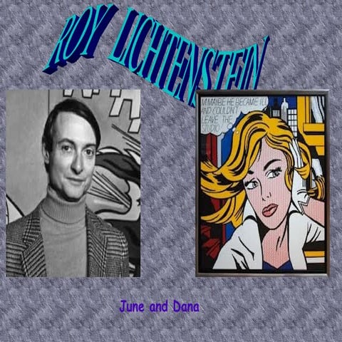 Roy lichtenstein