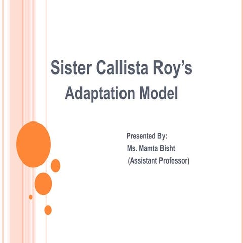 Callista Roy's Theory of Adaptation.ppt