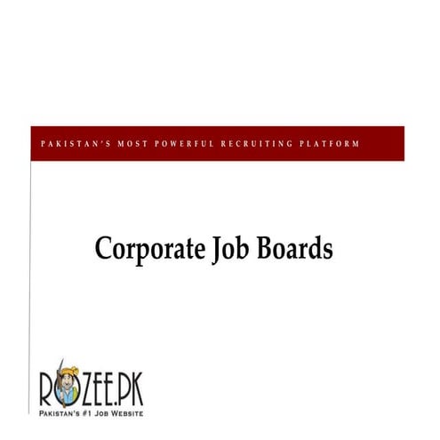 ROZEE.PK Corporate Solutions