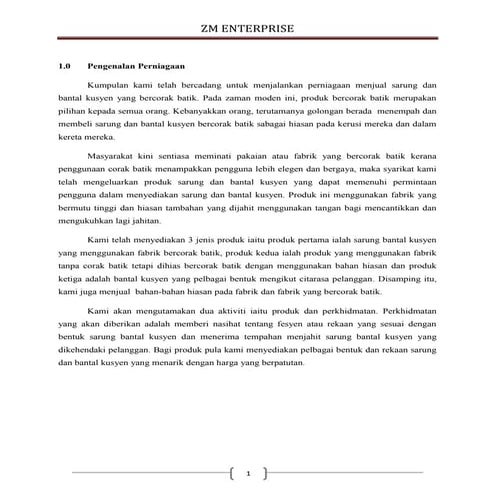 Rancangan Perniagaan