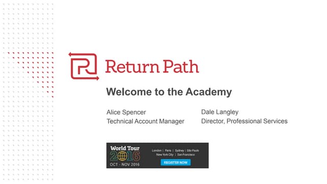 Return Path Academy on 7 September 2016