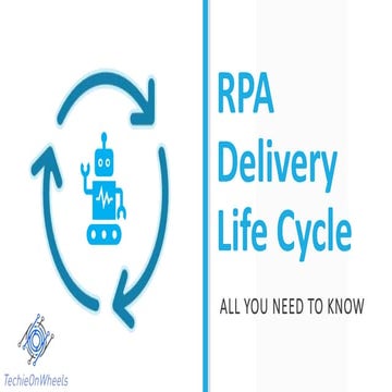 RPA delivery life cycle