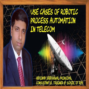 Rpa in telecom 