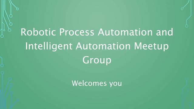 An Overview of Robotic Process Automation (RPA)